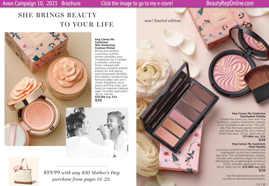 Avon Catalog Campaign 10 Mother's Day Makeup In Boxed Gift Sets